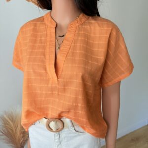 bluzka-oversize-pomaranczowa-z-dekoltem-v-letnia-kaffe