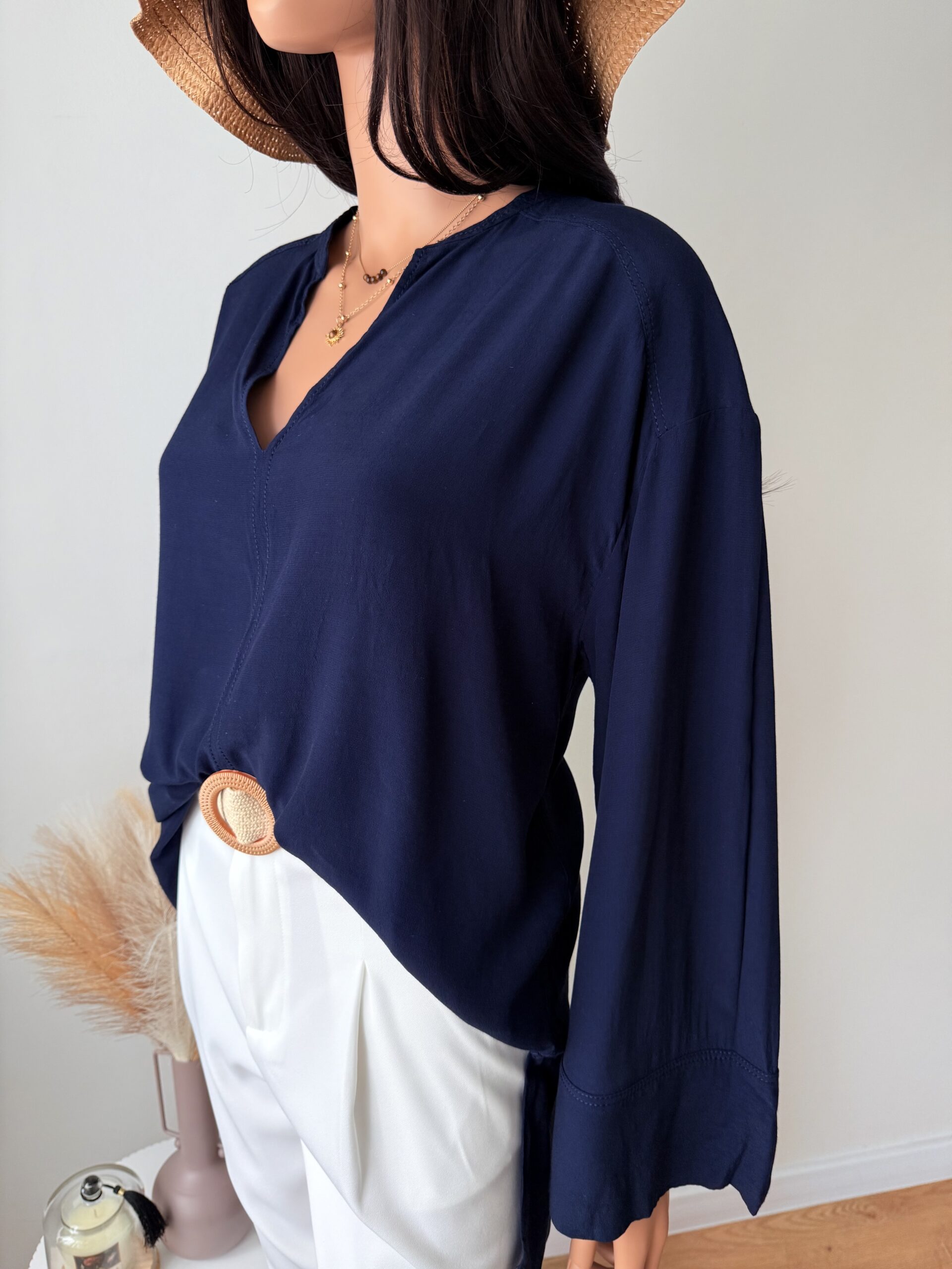 Igranatowa-bluzka-oversize-wiskoza-jigsaw Igranatowa-bluzka-oversize-wiskoza-jigsaw