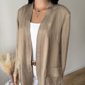 narzutka-marynarkowa-bezowa-lniano-wiskozowa-casual-kocca